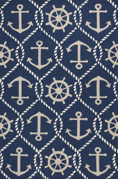 Couristan Chalet Meander Black/ivory Indoor Area Rugs