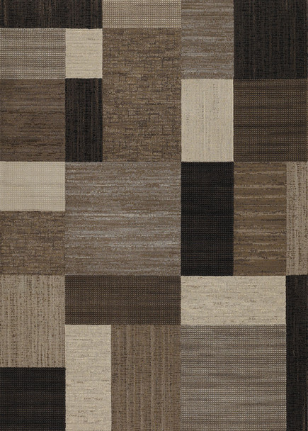 Couristan Everest Geometrics Brown/multi Indoor Area Rugs