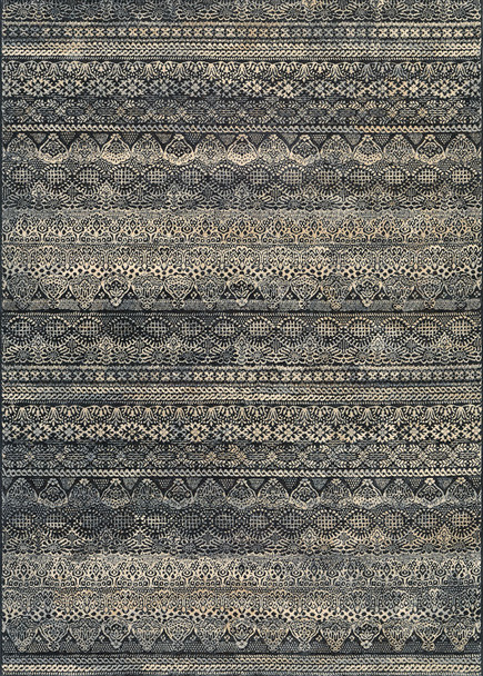 Couristan Easton Capella Black/grey Indoor Area Rugs