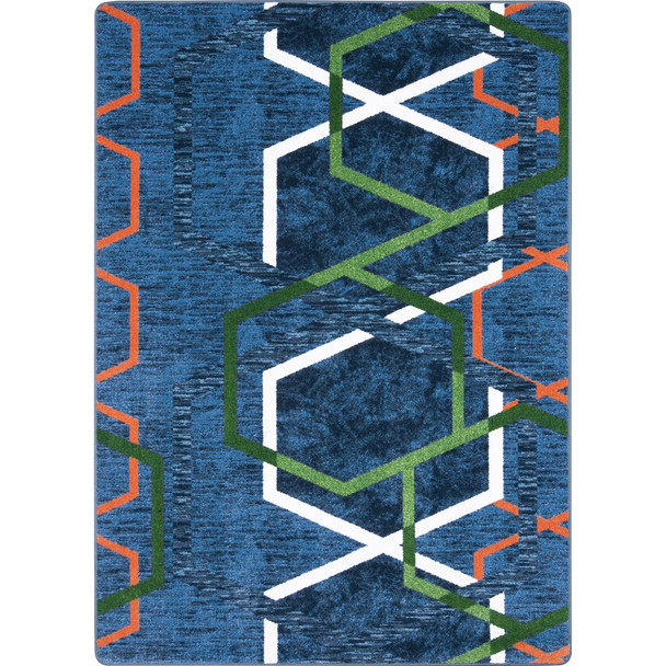 First Take Double Helix Citrus Area Rugs