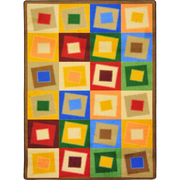 Kid Essentials Off Balance Neutrals Area Rugs