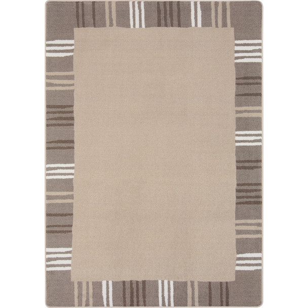 Kid Essentials Seeing Stripes Neutral Area Rugs