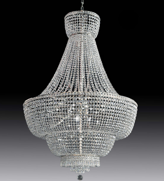 Meyda 39"w Beethoven 8 Lt Chandelier - 160122