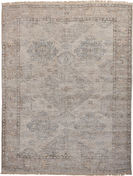 Feizy 8801FSTN Caldwell Hand Woven Tan / Gray Area Rugs