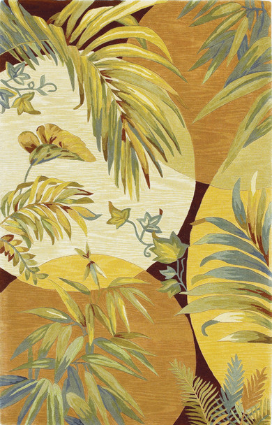 KAS Rugs Sparta 3113 Coral/ivory Breezes Hand-tufted Area Rugs