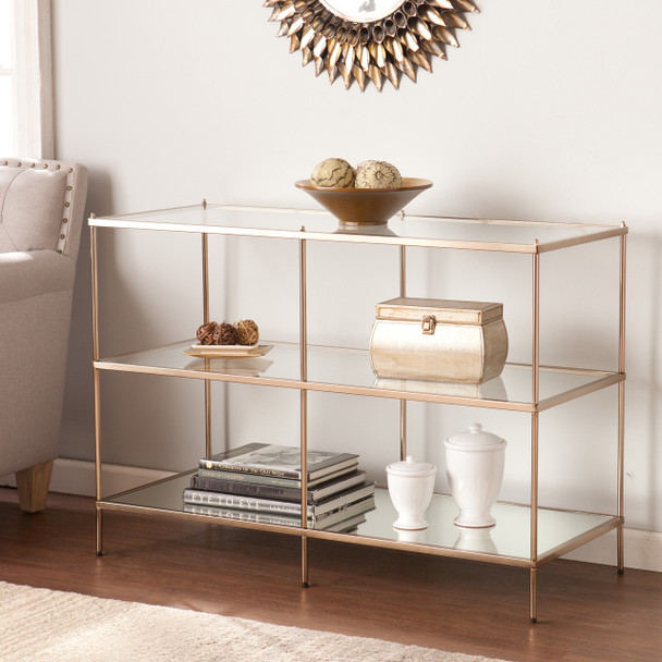 Knox Console Table - Warm Gold