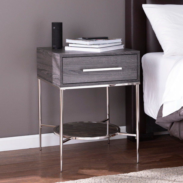 Waltenson Nightstand W/ Storage