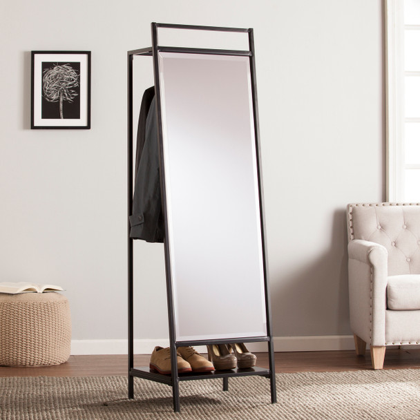 Drake Mirror/hidden Coat Rack