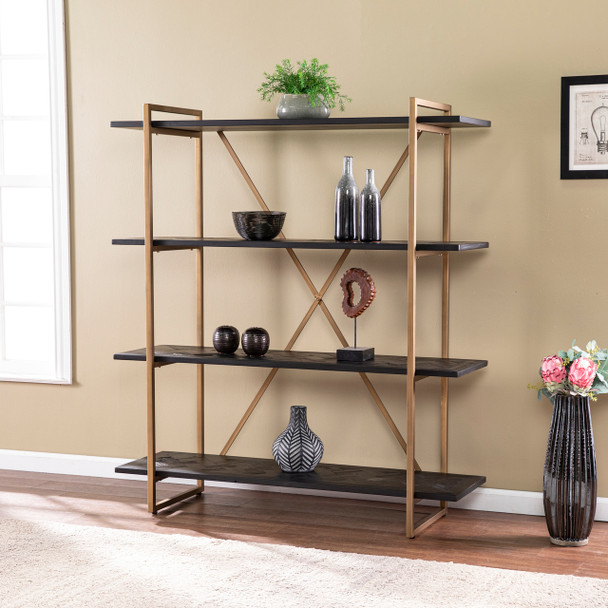 Dessingham Reclaimed Wood Bookshelf