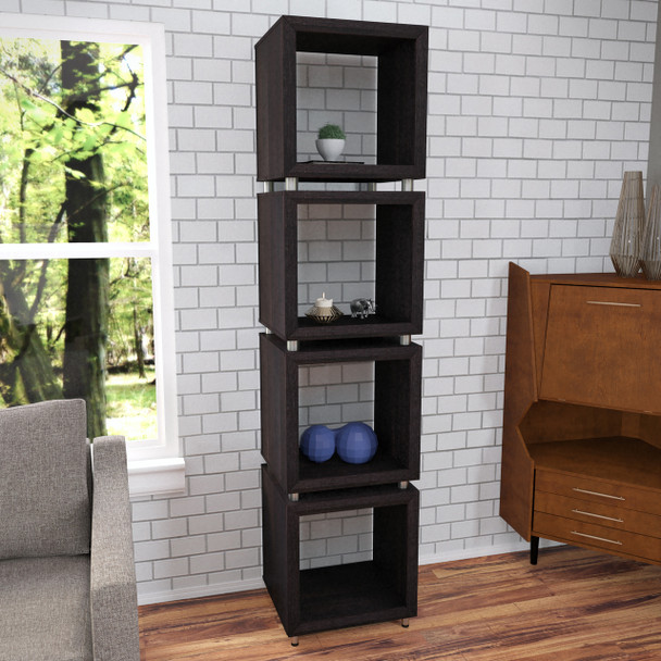 Portgren 4-tier Bookshelf