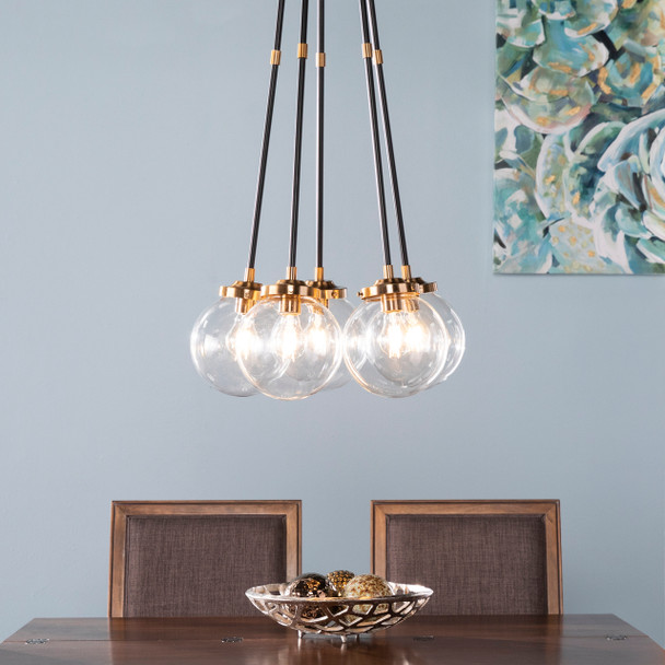 Lettly Contemporary 5-light Pendant