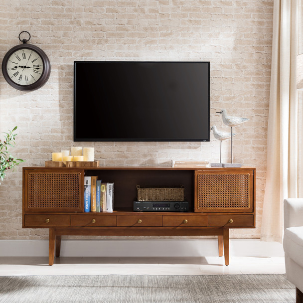 Simms Midcentury Modern Media Console - Thumbnail 2