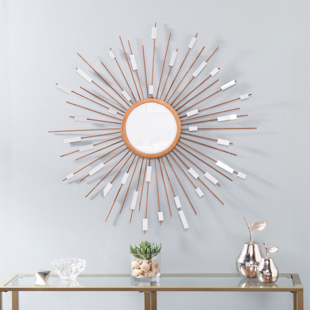 Starburst  Mirrored Wall Sculpture