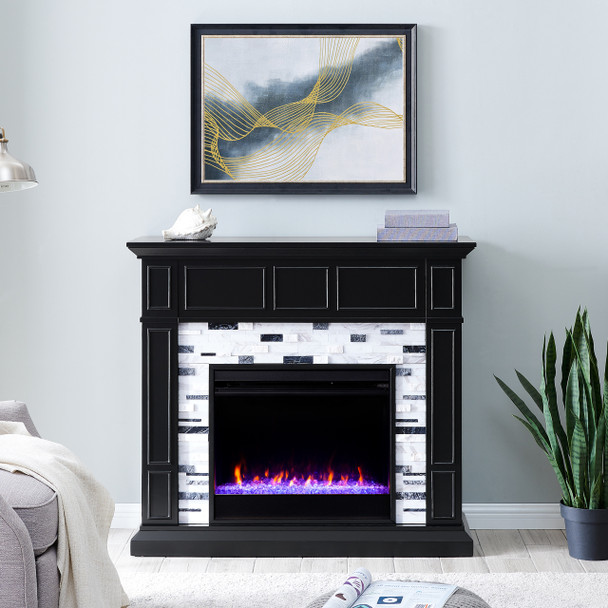 Drovling Marble Fireplace