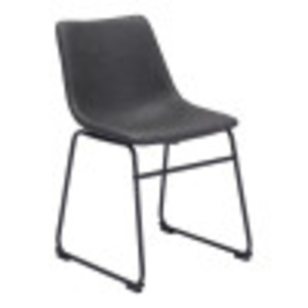 Smart Dining Chair (set Of 2) Charcoal