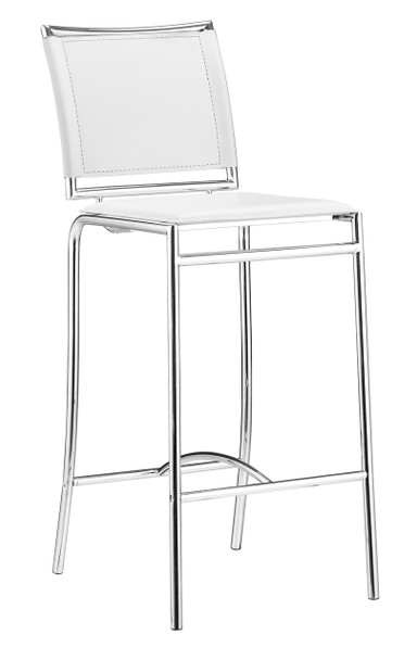 Soar Bar Chair (set Of 2) White