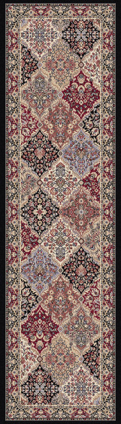 Dynamic Ancient Garden Machine-made 57008 Multi Area Rugs