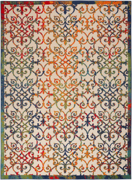 Nourison Aloha Alh21 Multicolor Area Rugs