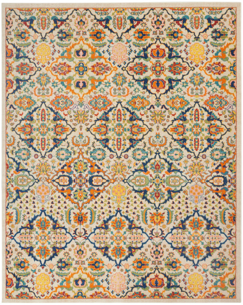 Nourison Allur Alr03 Ivory Multicolor Area Rugs