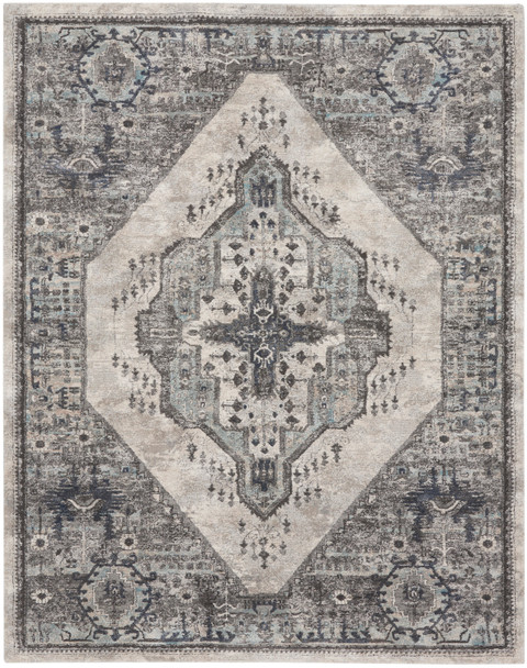 Kathy Ireland American Manor Amr02 Grey Area Rugs