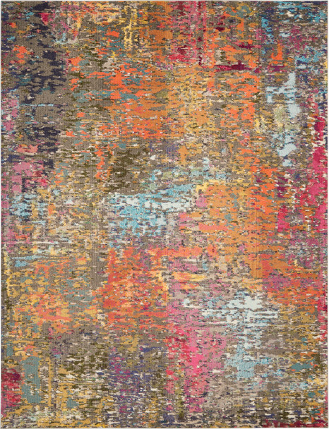 Nourison Celestial Ces14 Sunset Area Rugs