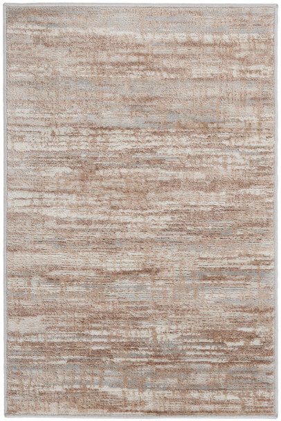 Nourison Elation Etn01 Ivory Grey Area Rugs