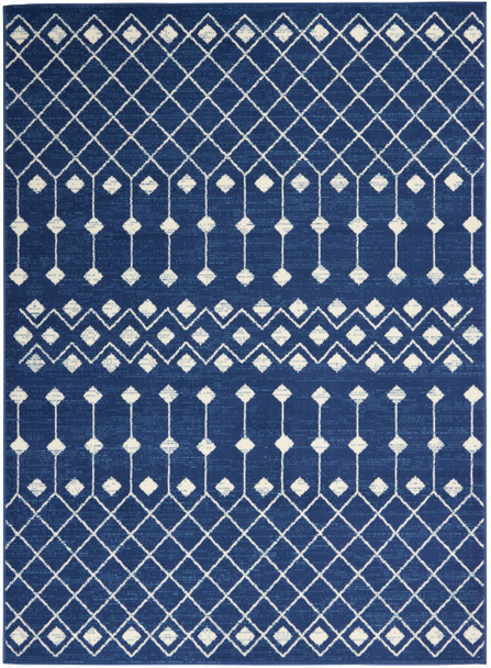 Nourison Grafix Grf37 Navy Area Rugs