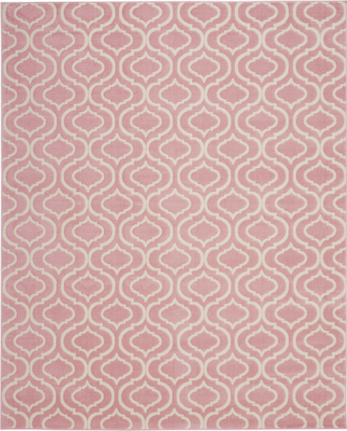 Nourison Jubilant Jub19 Pink Area Rugs