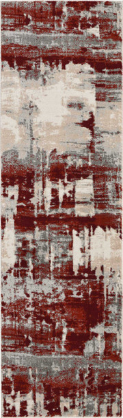 Nourison Maxell Mae14 Ivory/red Area Rugs