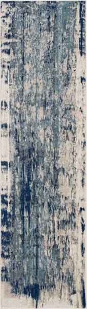 Nourison Maxell Mae16 Ivory/blue Area Rugs