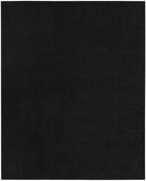 Nourison Nourison Essentials Nre01 Black Area Rugs