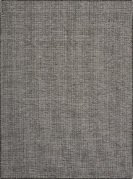 Nourison Positano Pos01 Charcoal Area Rugs