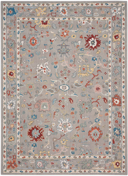 Nourison Parisa Psa03 Grey Area Rugs