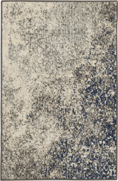Nourison Passion Psn10 Charcoal/ivory Area Rugs