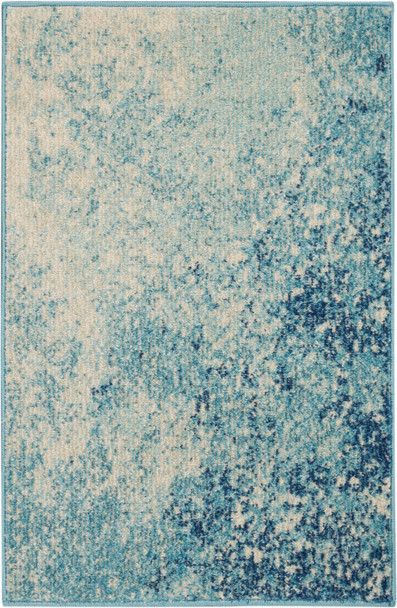 Nourison Passion Psn10 Navy/light Blue Area Rugs