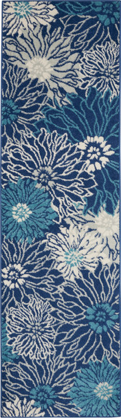 Nourison Passion Psn17 Navy/ivory Area Rugs