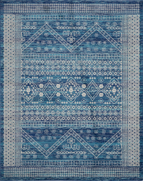 Nourison Passion Psn27 Navy Blue Area Rugs