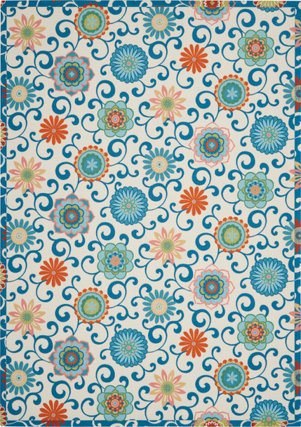 Waverly Sun N' Shade Snd84 Ivory/multi Area Rugs