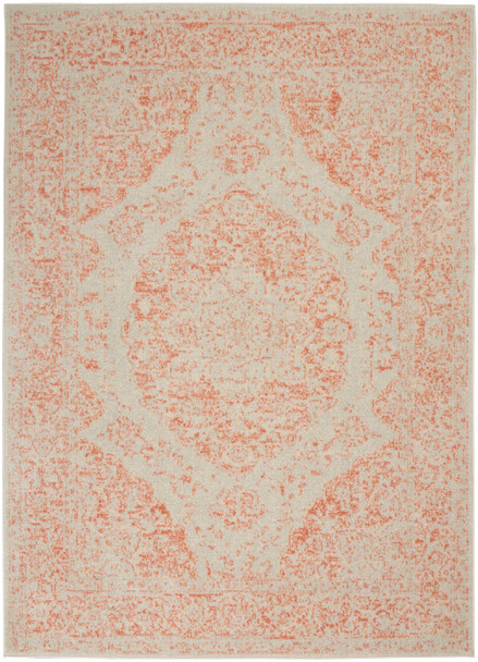 Nourison Tranquil Tra11 Ivory/pink Area Rugs