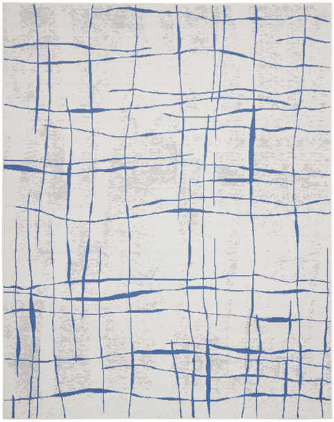 Nourison Whimsicle Whs09 Ivory Blue Area Rugs