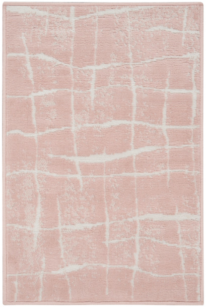 Nourison Whimsicle Whs09 Pink Ivory Area Rugs