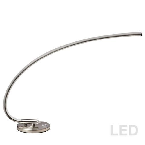 Dainolite 5W LED Table Lamp Satin Chrome Finish