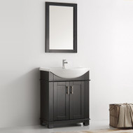 Fresca Hartford 30" Black Traditional Bathroom Vanity - FCB2303BL-I