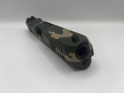 SM19 Zoom Complete CAMO Slide with black barrel