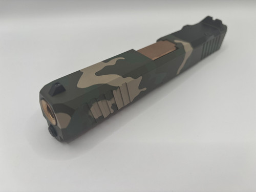 SM19 Zoom Complete CAMO Stripped Slide Copper Barrel