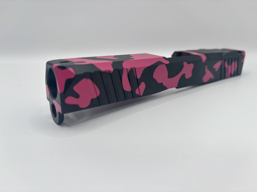 SM19 Zoom Pink Cammoo Stripped Slide
