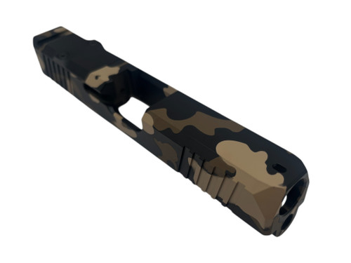 SM19 Zoom Camo Stripped Slide (DS,FDE,BLK)