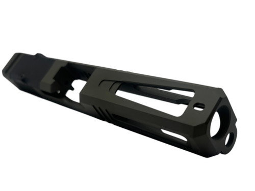 SM17 Viper MilSpec OD GreenStripped Slide