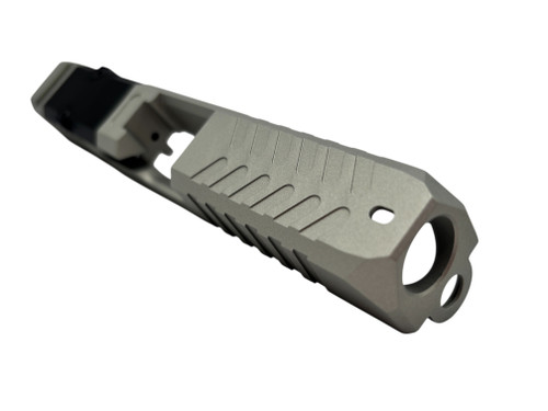 SM19 Helot Shimmer Aluminum Stripped Slide