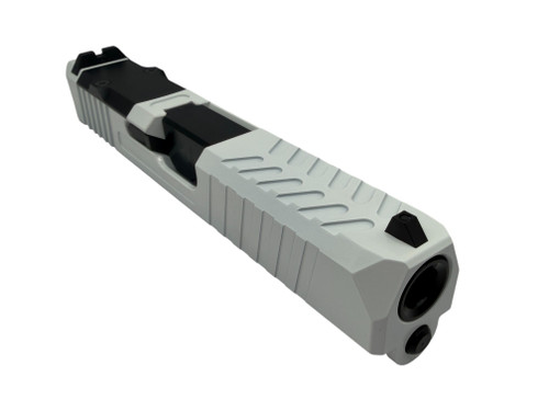 SM19 Helot Stormtrooper White Complete Slide W/ Black Flush